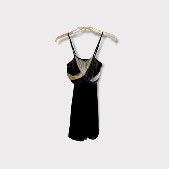 Joyce Leslie Black Cocktail Dress Sz M - Picture 1 of 10